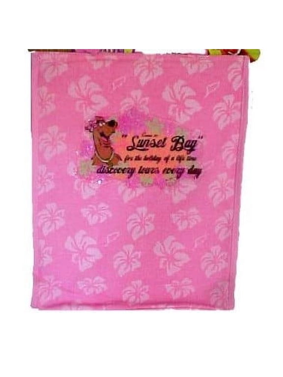 Sunset Day Scooby Doo Cotton Tote Bag