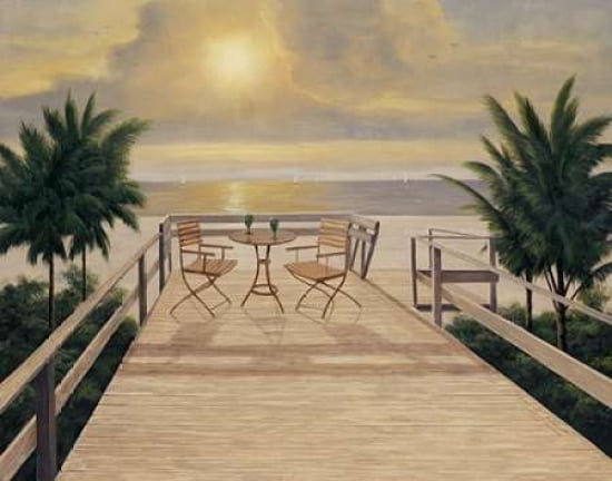 Sunset Dreams Canvas Art - Diane Romanello (22 x 28)