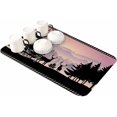 thumbnail image 1 of Sunset Forest Deer Dish Drying Mat for Kitchen Counter, Super Absorbent Quick Dry Coffee Bar Mat Pad Thin Diatomaceous Sink Mat Non Slip Dish Drainer Mat 23.5x15.5 Natural Silhouette Rustic, 1 of 6