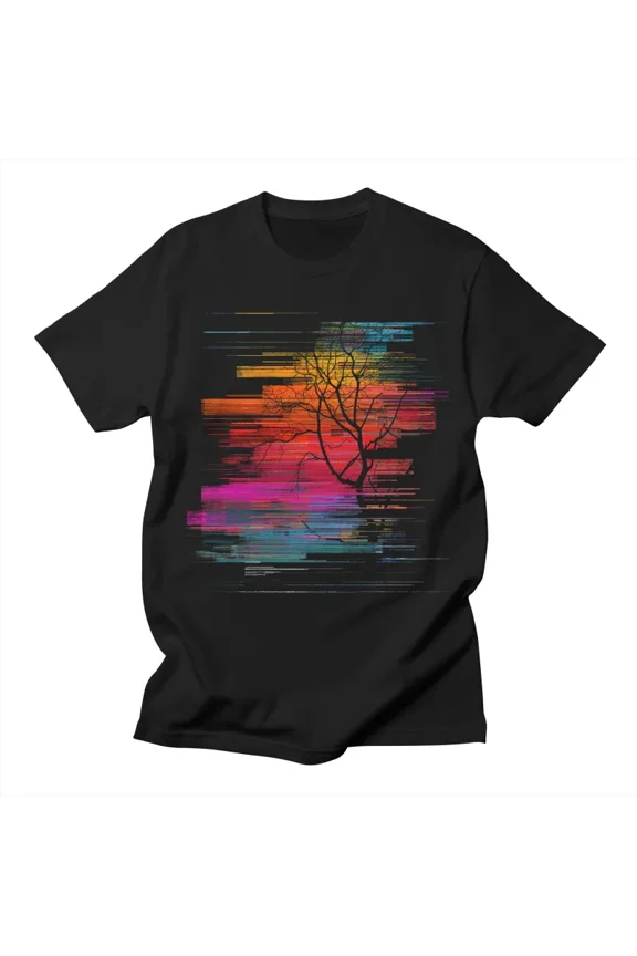 Sunset Fusion lone tree version bulo