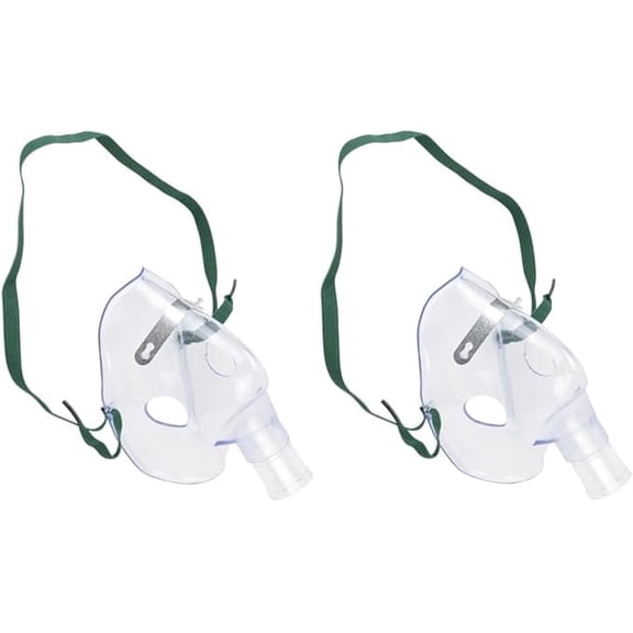 Sunset Healthcare RES2110 Adult Oxygen Mask 2PK
