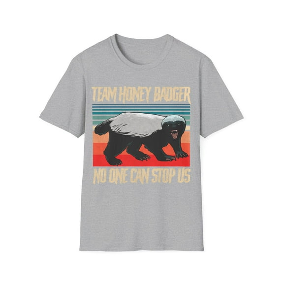 Sunset Honey Badger Team We Take What We Want Novelty Unisex T-Shirt