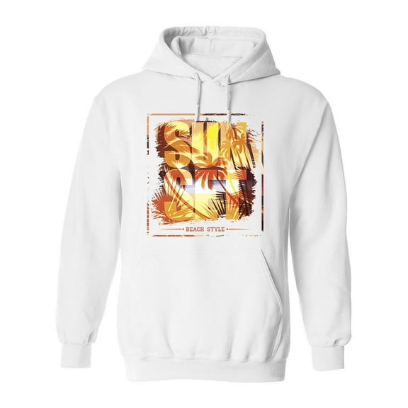 Sunset  Hoodie Men -Image by Shutterstock, Male Small