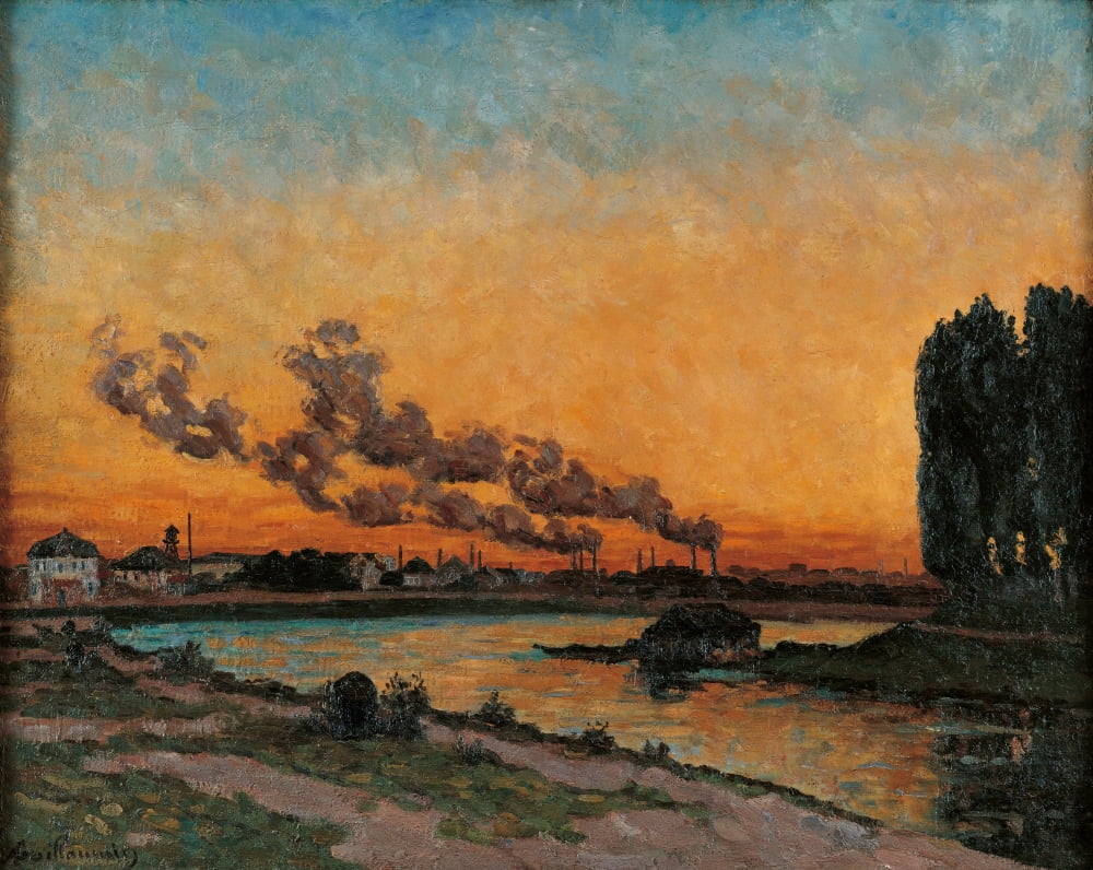 Sunset In Ivry Canvas Art - (24 x 18)