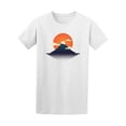 thumbnail image 1 of Sunset Island Mountain Graphic Tee - Image by Shutterstock, 1 of 2