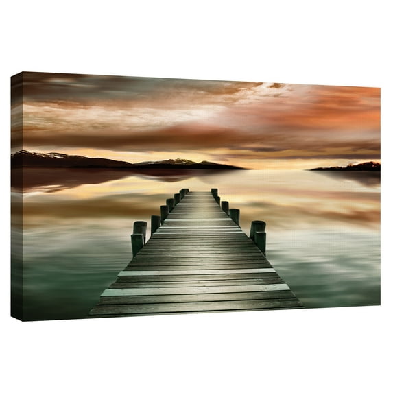 Sunset Jetty by Danita Delimont Canvas Art Print