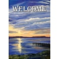 thumbnail image 1 of Sunset Lake Garden Flag, 1 of 1