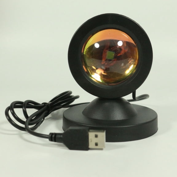 Sunset Lamp Projection Light LED Sunset Light Mood Lamp for Bedroom Romantic Ambient Lighting for Room Decor Photography Background
