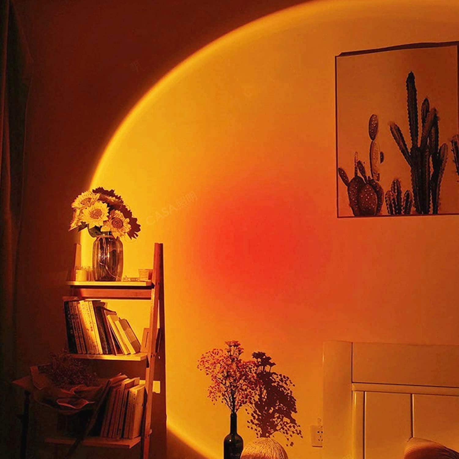 Sunset Lamp Projection Sunset Lamp Projector, Night Light Romantic Visual  Ambient Light TikTok Popular Light for Photography, 360 Degree Rotation