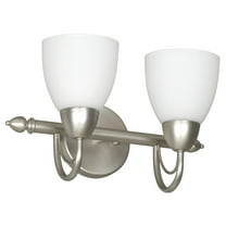 Sunset Lighting F2492 Tempest 2 Light 200 Watt Bathroom Vanity Light - Nickel