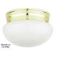 thumbnail image 1 of Sunset Lighting F3282 1 Light 60 Watt 8" Wide Flush Mount Ceiling Fixture, 1 of 4
