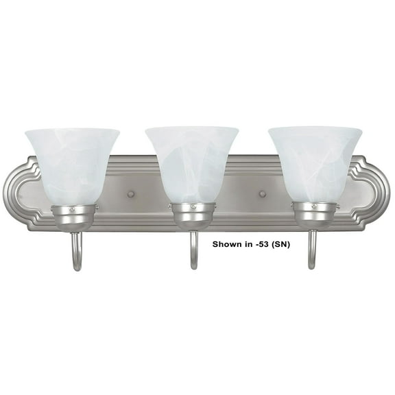 Sunset Lighting F3563 3 Light 300 Watt Bathroom Vanity Light