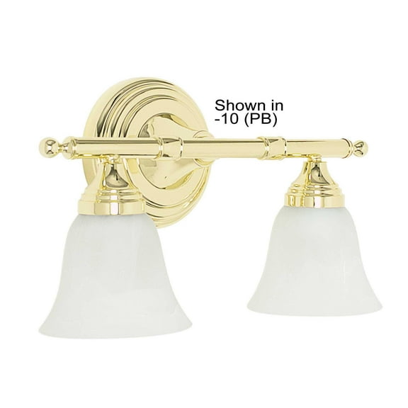 Sunset Lighting F3652 2 Light 200 Watt Bathroom Vanity Light - Nickel