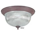 thumbnail image 1 of Sunset Lighting F7508 3 Light 180 Watt 16" Wide Flush Mount Ceiling Fixture - Nickel, 1 of 3