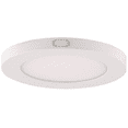 thumbnail image 1 of Sunset Lighting F8204-30 LED Surface Mounted Round Panel Light - Frosted PC, Dimmable - with White Finish, 1 of 1