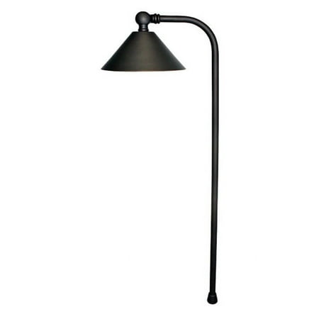 Sunset Lighting Fg2535 5-1/2" Wide Integrated Led Landscape Path Light - Bronze Agate