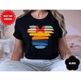 thumbnail image 1 of Sunset Mickey Minnie Mouse Magic Kingdom Castle Romantic Vacation T-shirt, 1 of 4