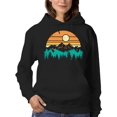 thumbnail image 1 of Sunset Mountain Graphic Hoodie Women's, 1 of 4