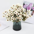 thumbnail image 1 of Sunset Mums Fall Home Realistic Silk Floral Arrangement For Living Room Bedroom Windproof Flowers, 1 of 5