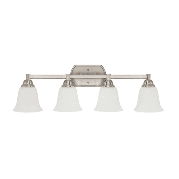 Sunset Nara Four Lights Vanity Bright Satin Nickel F3184-80