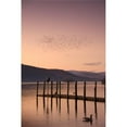 thumbnail image 1 of Sunset Over A Dock in The Lake England Poster Print, Large - 24 x 36, 1 of 1