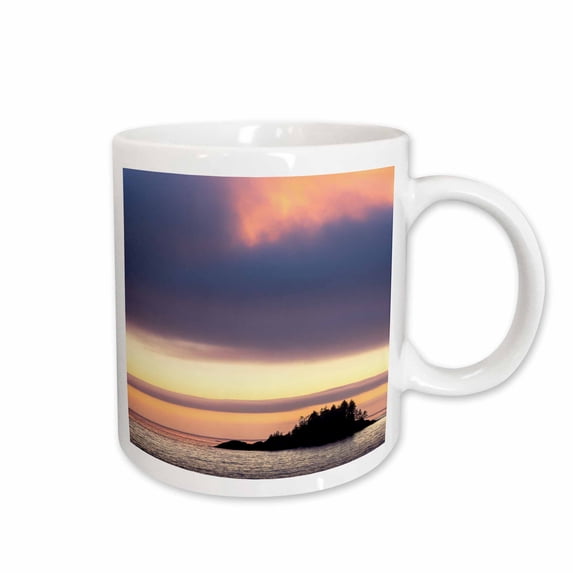 3drose, Sunset over Clayoquot Sound, British Columbia, 11oz Mug