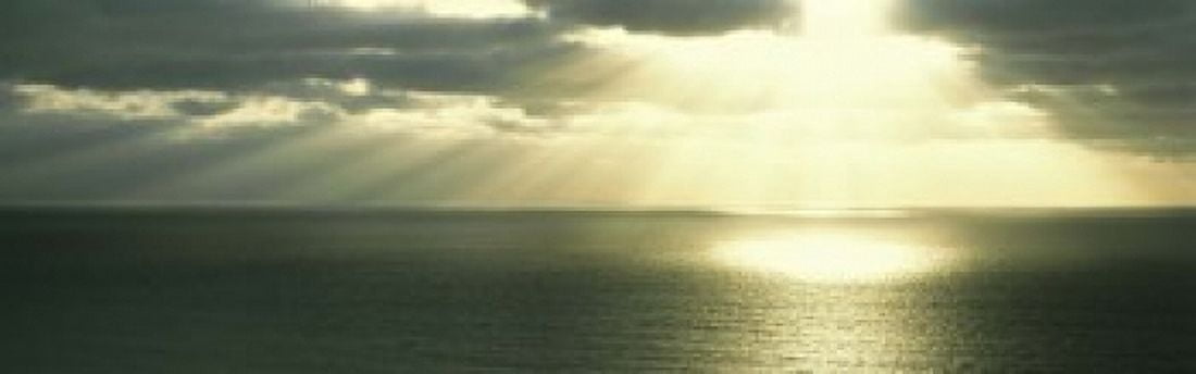Sunset Pacific Ocean San Diego CA USA Canvas Art - Panoramic Images (18 x 6)