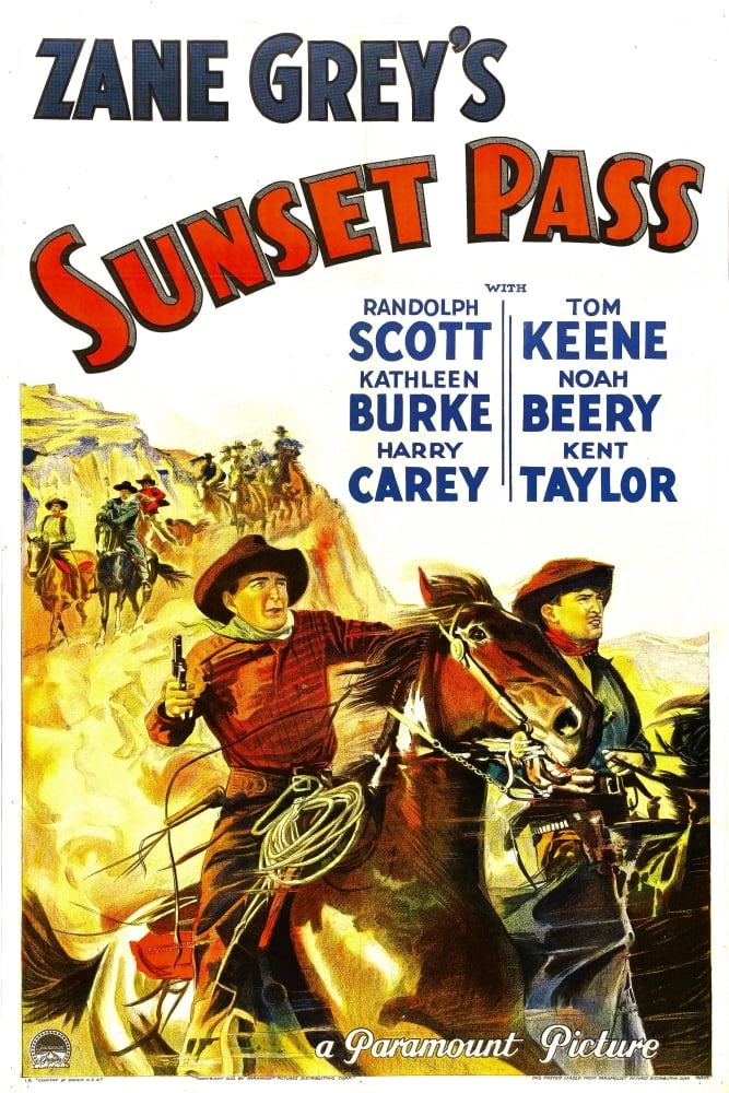 Sunset Pass Canvas Art - (24 x 36)