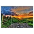 thumbnail image 1 of Sunset Photo Ceramic Tile Mural Kitchen Backsplash Bathroom Shower, 405888-S64, 1 of 3