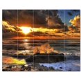 thumbnail image 1 of Sunset Photo Ceramic Tile Mural Kitchen Backsplash Bathroom Shower, 405913-XL54, 1 of 3