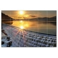 thumbnail image 1 of Sunset Photo Ceramic Tile Mural Kitchen Backsplash Bathroom Shower, 405925-S64, 1 of 3