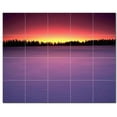 thumbnail image 1 of Sunset Photo Ceramic Tile Mural Kitchen Backsplash Bathroom Shower, 405940-M54, 1 of 3