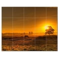 thumbnail image 1 of Sunset Picture Ceramic Tile Mural Kitchen Backsplash Bathroom Shower, 405985-L54, 1 of 3