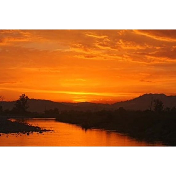 Sunset Poster Print by Jagdeep Rajput (36 x 24)
