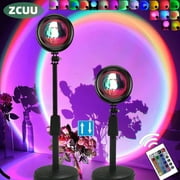 Sunset Projector Lamp Rainbow Atmosphere Night Light Sunset Light  Bedroom Room Decor Decoration Background Wall Table Lamp