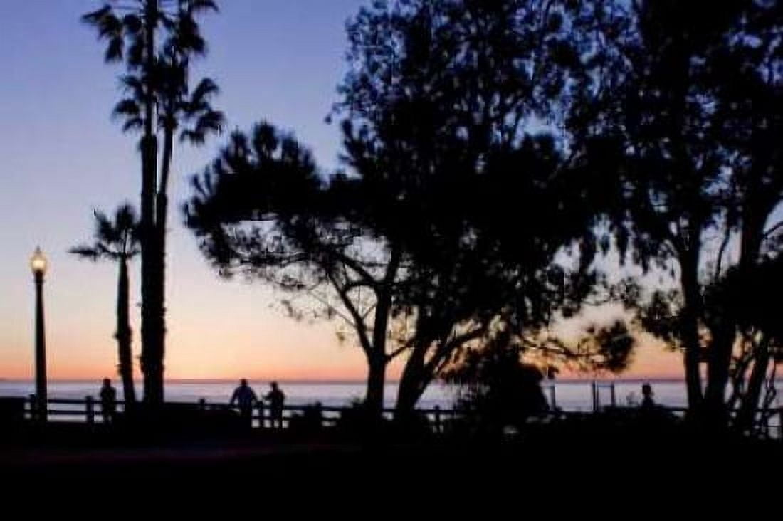 Sunset Promenade II Canvas Art - Rita Crane (20 x 28)