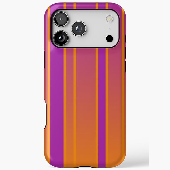 Sunset Purple Moody Evening Gradient Tough iPhone Case 17 11 12 13 14 15 16 Pro Max