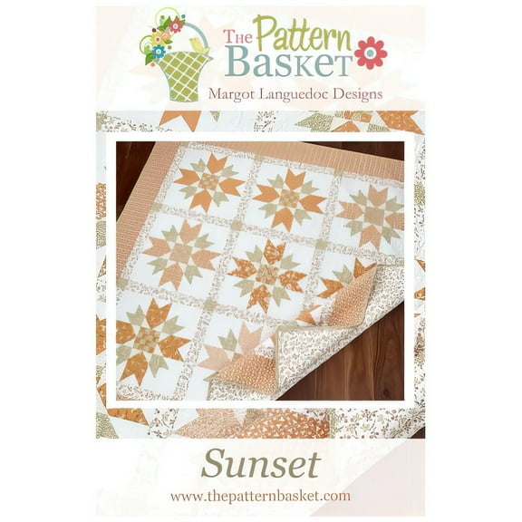 Sunset Quilt Pattern by The Pattern Basket