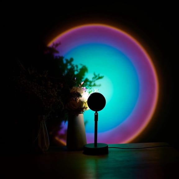 Sunset Rainbow Light 180 Degree Rotating Projection for Photography