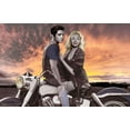 thumbnail image 1 of Sunset Ride by JJ Brando Mini Poster 17" x 11", 1 of 4