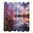 thumbnail image 1 of Sunset Scenery Blackout Curtains for Bedroom Curtains Insulated Room Darkening Window Drapes for Living Room, 1 of 7