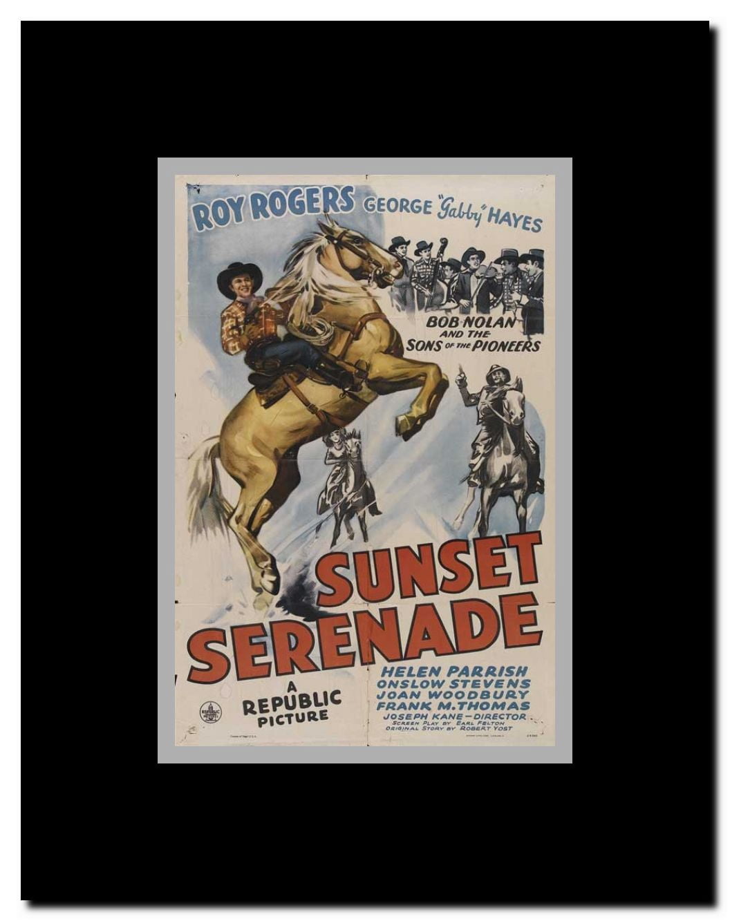 Sunset Serenade Framed Movie Poster