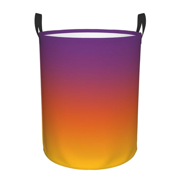 Sunset Shadow Laundry Hamper Small Storage Basket/Toy Organizer/Dirty Clothes Bucket