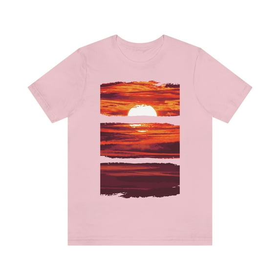 Sunset Summer Designees Amazing Unisex Jersey Short Sleeve Tee