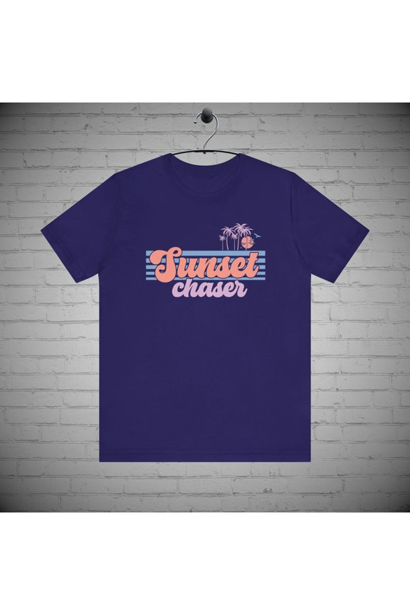 Sunset Summer Time T-Shirt, Beach tee, Lake Lover Gift, Summer Lovers Gift