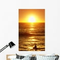 thumbnail image 1 of Sunset Surf Wall Mural by Wallmonkeys Peel and Stick Graphic (48 in H x 30 in W) WM356900, 1 of 4