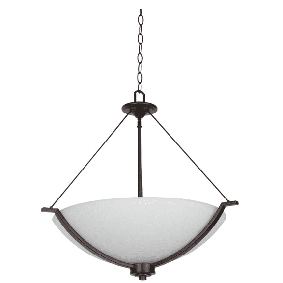Sunset Three Light 100W Pendant - Provincial Bronze F17007-64