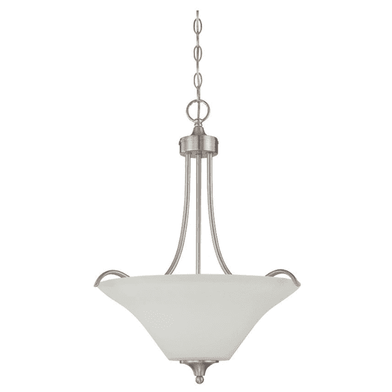 Sunset Three Light 23" Pendant - Bright Satin Nickel F18057-80