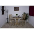 thumbnail image 1 of Sunset Trading 3 Piece Brook 36'' Round Pub Table Set with Fancy Slat Stools, 1 of 1