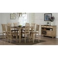 thumbnail image 1 of Sunset Trading 9 Piece Brook 48'' Square Pub Set with Fancy Slat Stools, 1 of 1